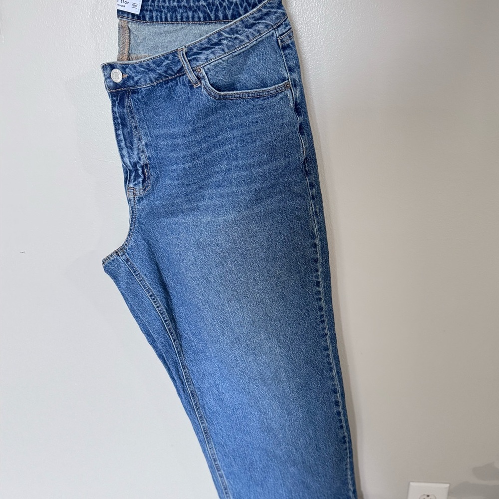 Vanilla Star Light and Dark Blue Denim Jeans